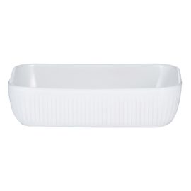 Блюдо для запекания Linear прямоугольное 24х16 см белое, Mason Cash