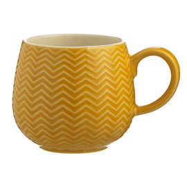 Чашка Embossed 350 мл горчичная, Mason Cash