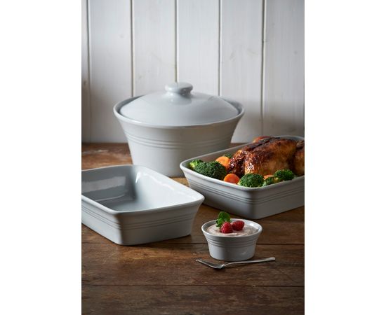 Блюдо для запекания Classic Kitchen квадратное 26 см серое, Mason Cash, изображение 2