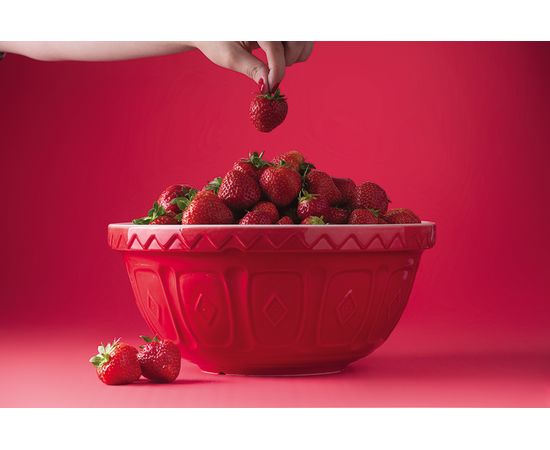 Миска Colour Mix 24 см красная, Mason Cash, изображение 2