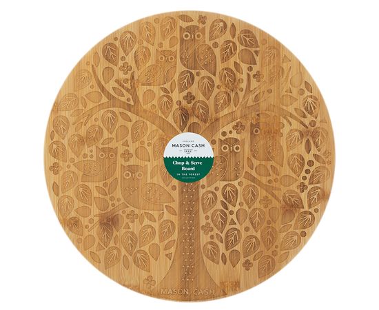 Доска сервировочная In the Forest круглая, бамбук, 32 см, Mason Cash, изображение 2
