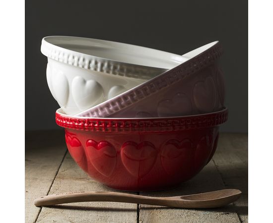 Миска Hearts 29 см красная, Mason Cash, изображение 7
