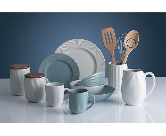 Тарелка Linear 21 см синяя, Mason Cash, изображение 2