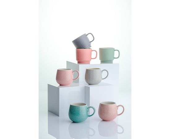 Чашка Embossed 350 мл розовая, Mason Cash, изображение 2