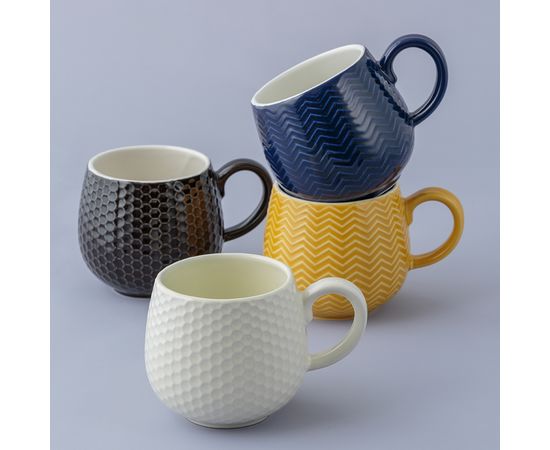 Чашка Embossed 350 мл синяя, Mason Cash, изображение 4