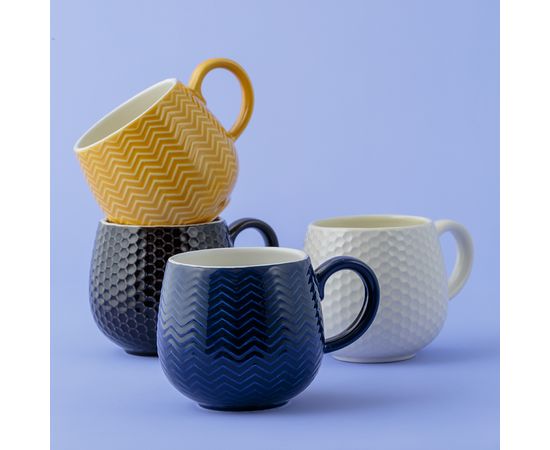 Чашка Embossed 350 мл черная, Mason Cash, изображение 2