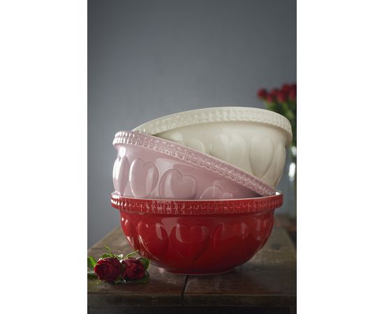 Миска Hearts 29 см красная, Mason Cash, изображение 3