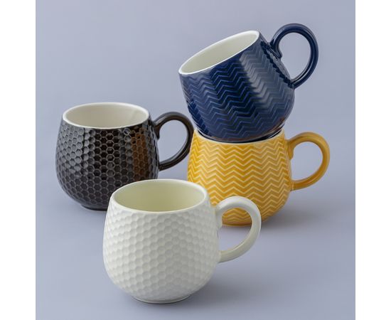 Чашка Embossed 350 мл кремовая, Mason Cash, изображение 3