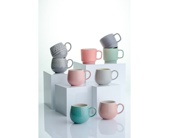 Чашка Embossed серая 355 мл, Mason Cash, изображение 2