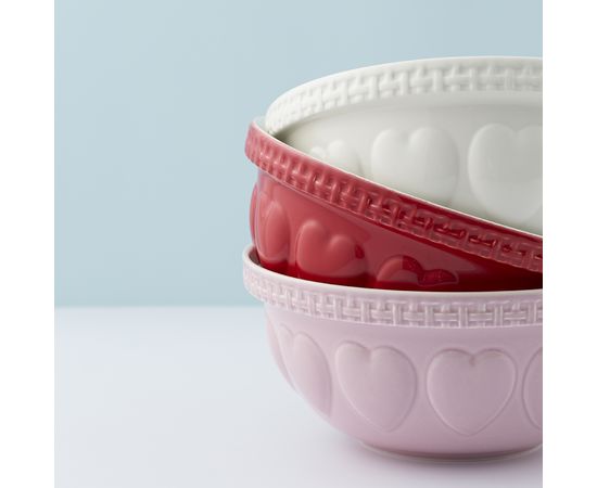 Миска Hearts 29 см красная, Mason Cash, изображение 8