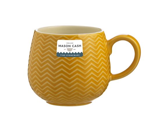 Чашка Embossed 350 мл горчичная, Mason Cash, изображение 5